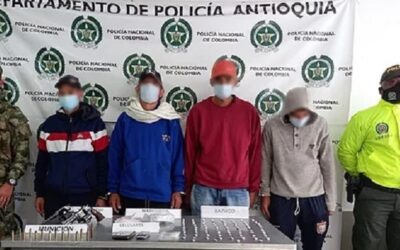 Arrestos en el suroeste antioqueño