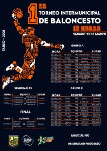 Primer campeón del torneo intermunicipal de baloncesto en Tarso