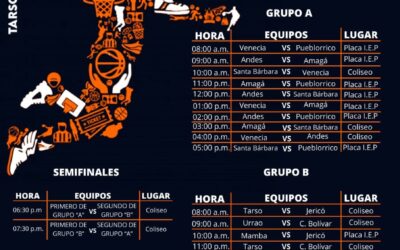 Primer campeón del torneo intermunicipal de baloncesto en Tarso