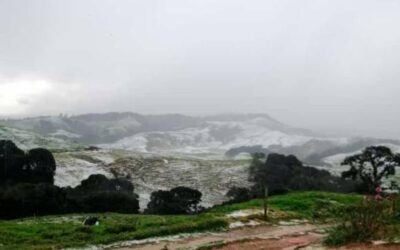 Granizada cubrió dos municipios del Norte antioqueño
