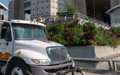 EPM reutiliza agua lluvia para limpieza urbana en Medellín