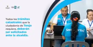Tenjo asume el servicio catastral y centraliza los trámites ante la alcaldía