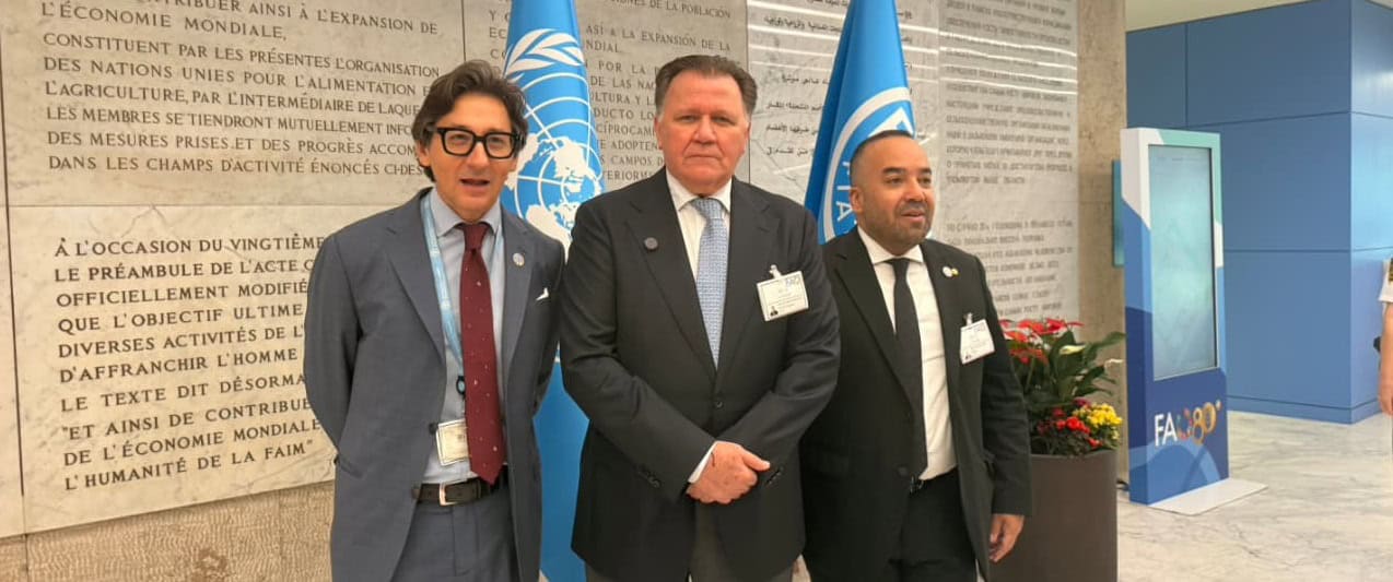 Ministro de Agricultura en Roma durante el Foro Alimentario de la FAO