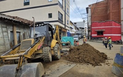 Avanza la obra de alcantarillado en La Y de Betulia