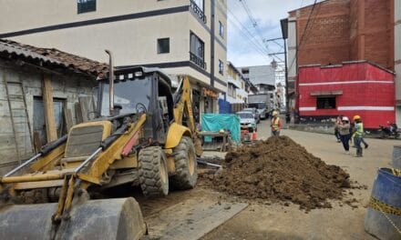 Avanza la obra de alcantarillado en La Y de Betulia