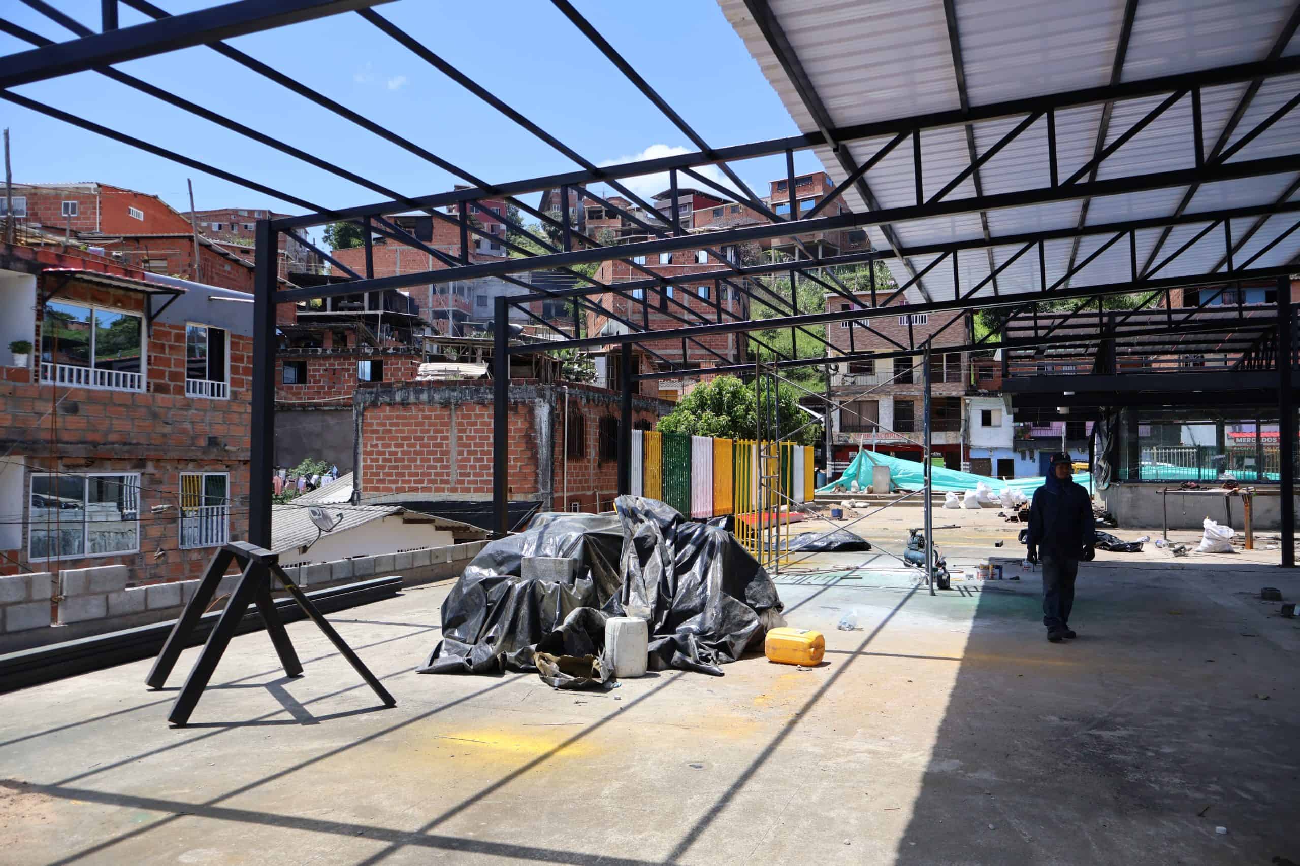 Instalaciones del Parque Educativo Anorí, escenario de la remodelación financiada con regalías