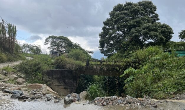 Briceño pide una solución para el puente de El Relleno