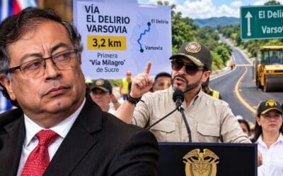 Varsovia-El Delirio: la vía inaugurada en Sucre fue contratada en 2024