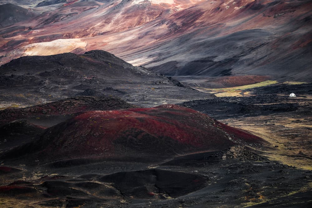 الصهارة - صورة الجبال