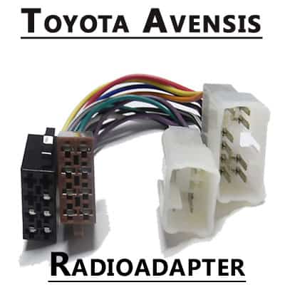 4. Hochwertiger Autoradio-Adapter mit CAN-B Schnittstelle, kompatibel mit Toyota Avensis, einfache Installation.