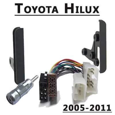 Autofahrzeug Autoradio Adapter Toyota Hilux 2005-2011, CAN-B kompatibel.