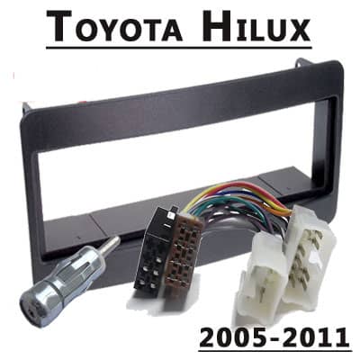 Plug-and-Play Autoradio Adapter für Toyota Hilux 2005-2011, CAN-B kompatibel.