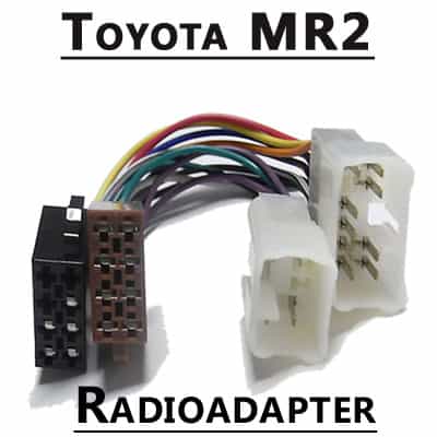 Stecker für Toyota MR2 Autoradio Adapter, CAN-B kompatibel.