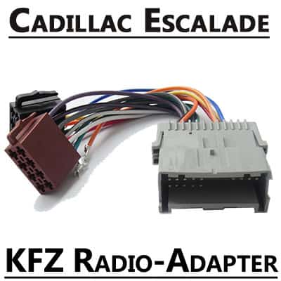 Cadillac Escalade Radio Adapter, CAN-B, Fahrzeugkabel, Fahrzeug-Radioadapter, KFZ-Adapter, Autoradio-CAN-B.
