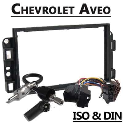 Autoradio Adapter Chevrolet Aveo, CAN-B Interface, ISO & DIN kompatibel.