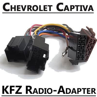 Autoradio Adapter CAN-B für Chevrolet Captiva, hochwertiges Kabelset, einfache Integration.
