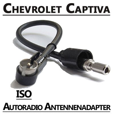 Adapter für Chevrolet Captiva ISO Autoradio - Plug & Play.