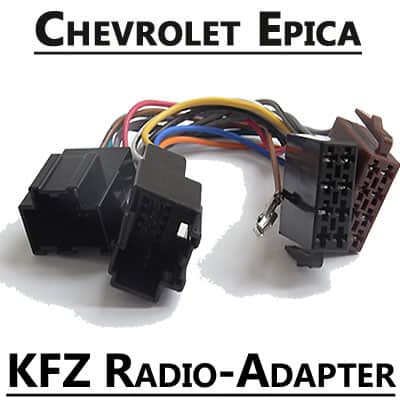 Autoradio Adapter mit CAN-B Schnittstelle für Chevrolet Epica, einfache Installation.