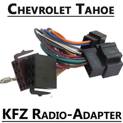 Leitungsset für Chevrolet Tahoe Autoradio Adapter CAN-B inklusive Kabel und Stecker.