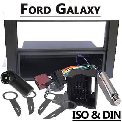Auto Radio Adapter Ford Galaxy CAN-B Autoradio Adapter ISO DIN kompatibel.