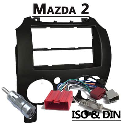 Autoradio Adapter für Mazda 2 mit CAN-B Schnittstelle.