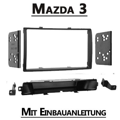2. Hochwertiger Autoradio Adapter für Mazda 3 mit CAN-B Bus, einfach zu installieren.