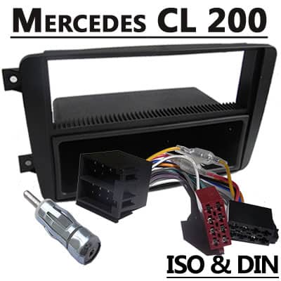 Autoradio Adapter Mercedes CL 200, CAN-B kompatibel, einfaches Upgrade.