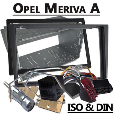 Ersatzbild für Opel Meriva A Autoradio Adapter mit CAN-B Schnittstelle, vielseitiges KFZ-Adapterset.