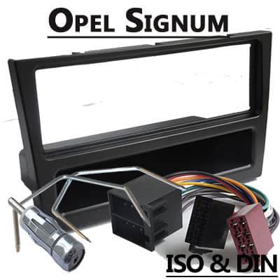 Ersatz-Opel Signum Autoradio Adapter mit CAN-B Schnittstelle, einfache Installation.