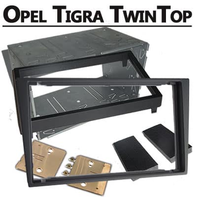 Rahmen für Autoradio-Adapter Opel Tigra TwinTop, CAN-B kompatibel.