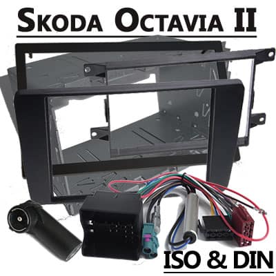 Stecker-Beschreibung für Skoda Octavia II Autoradio Adapter CAN-B.