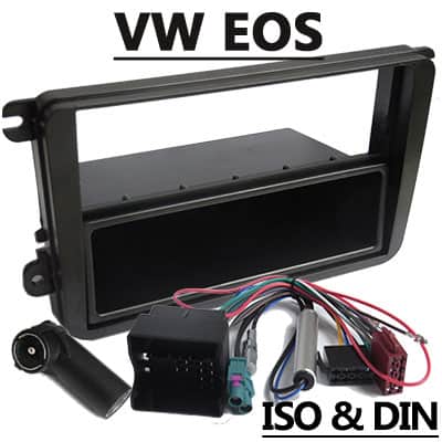Adapter für VW EOS Autoradio, CAN-B Schnittstelle, Einbaugerät, kompatibel.