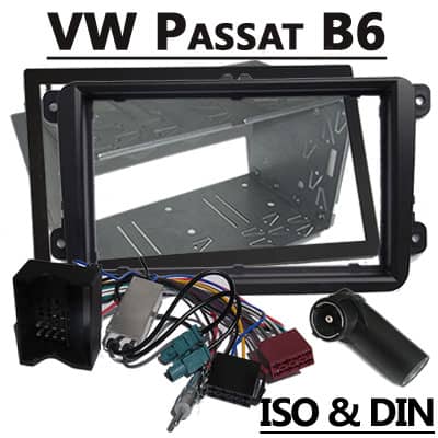 Rohradapter für VW Passat B6, CAN-B und ISO-kompatibel.