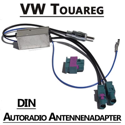 CAN-B Auto Radio Adapter VW Touareg, DIN, Autoradio, Antennenadapter, aftermarket.