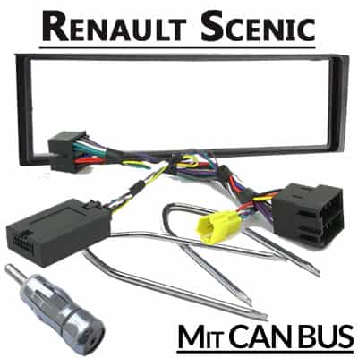 Adapter für Renault Scenic, CAN-Bus Autoradio-Adapter, einfache Installation.