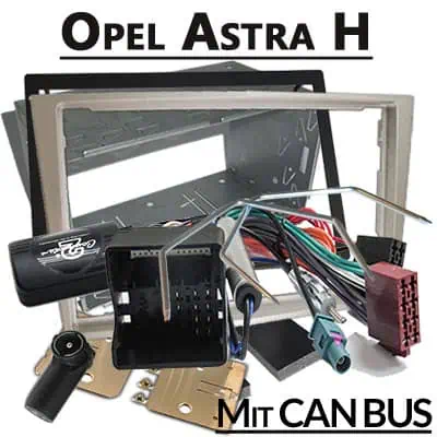 CAN-BUS Autoradio Adapter für Opel Astra H, einfache Installation, stabile Verbindung.