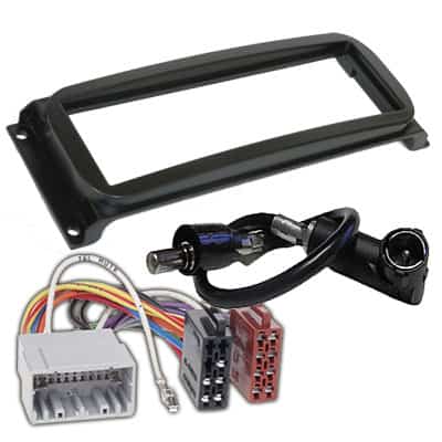 Stecker für Autoradio Adapter mit CAN-B Signalumsetzung, schwarze Rahmen.