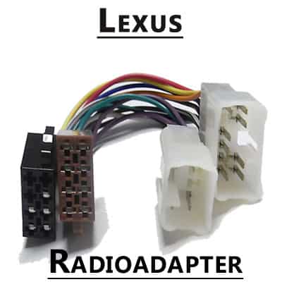 Flexible Autoradio Adapter Kabel mit CAN-B Schnittstelle für Lexus, einfache Installation.