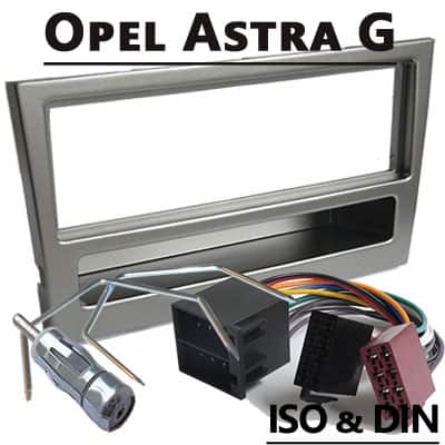 Hochwertiger Opel Astra G Autoradioadapter mit CAN-B Schnittstelle und ISO/DIN-Kompatibilität.
