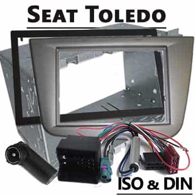 Hochwertiger Autoradio-Adapter für Seat Toledo mit CAN-B Technologie.
