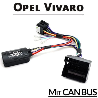 CAN-Bus Autoradio Adapter Opel Vivaro, hochwertige Verbindung für Car-Audio-Systeme.