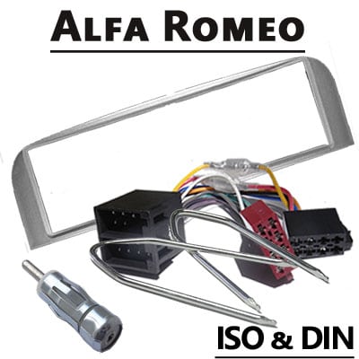 Autoradio Adapter Set für Alfa Romeo, CAN-B kompatibel.