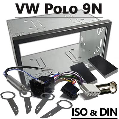 Hochwertiger VW Polo 9N Autoradio Adapter mit CAN-B Schnittstelle für Car Multimedia.