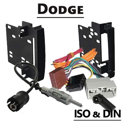 2. Hochwertiger Autoradio Adapter mit CAN-Bus für Dodge Fahrzeuge.