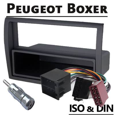 Universal Autoradio Adapter für Peugeot Boxer im CAN-B Format, einfache Kabelverbindung.