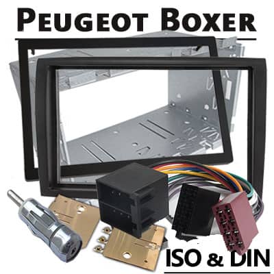 Integriertes Autoradio-Adapterkit für Peugeot Boxer mit CAN-B, Mehrere Anschlussmöglichkeiten, Plug-and-Play.