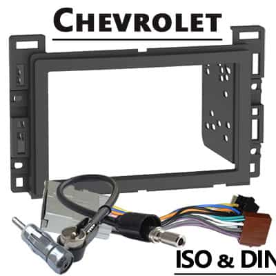 Autoradio Adapter für Chevrolet mit CAN-B, ISO & DIN Schnittstellen.