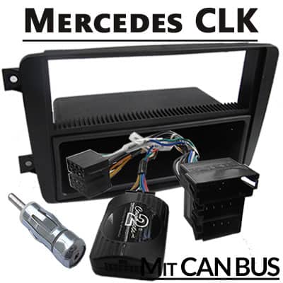 Mercedes CLK Autoradio Adapter mit CAN-Bus, Freunde, einfache Nachrüstung.
