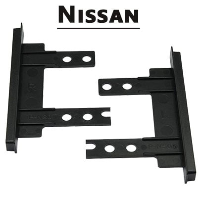 Einstellbare Befestigung für Nissan Autoradios, kompatibel mit CAN-B Schnittstelle.