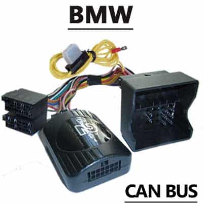 Hochwertiger BMW Autoradio Adapter mit CAN-Bus Technologie für eine einfache Nachrüstung.